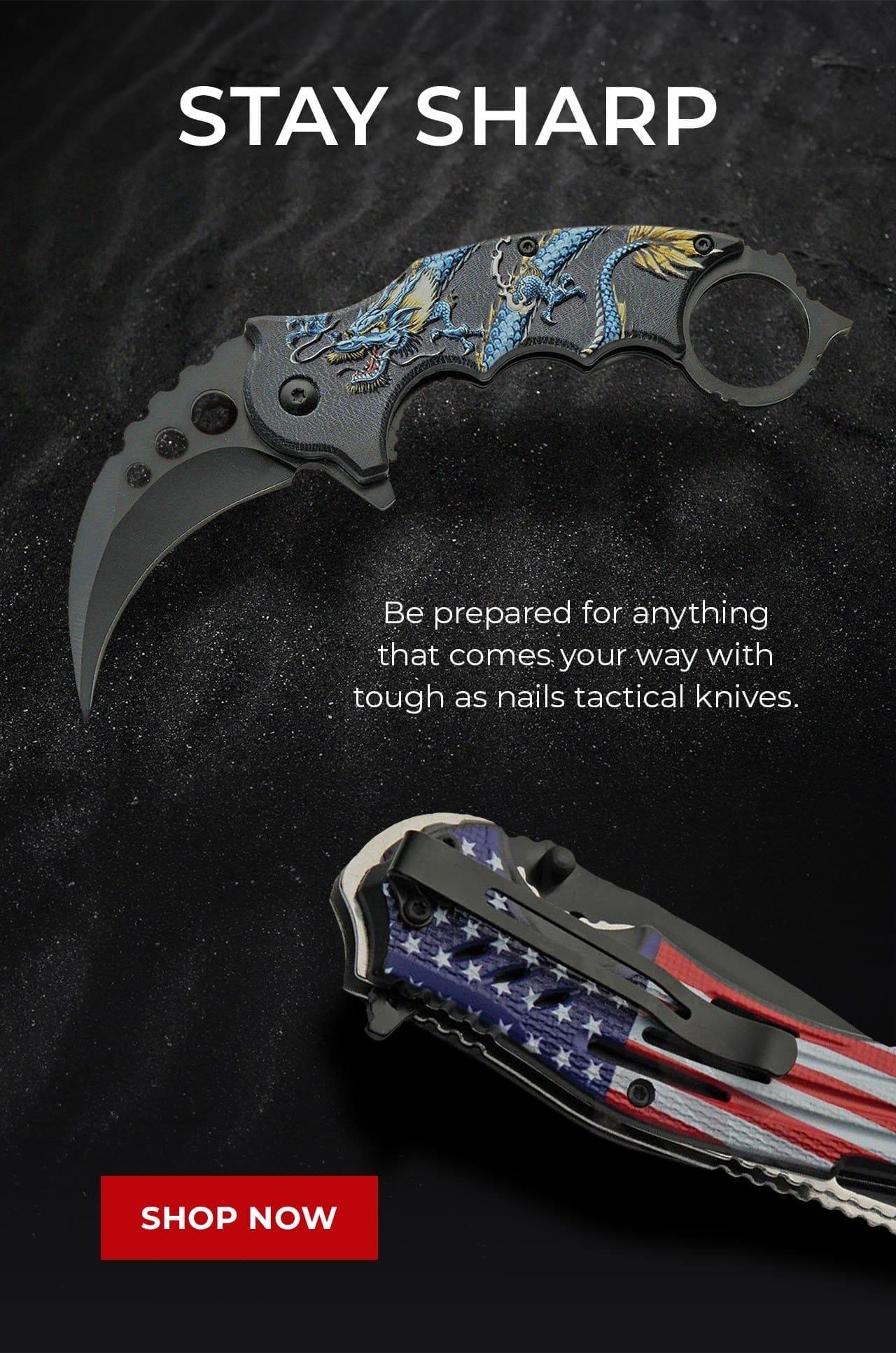 Stay Sharp With Tactical Knives | SHOP NOW