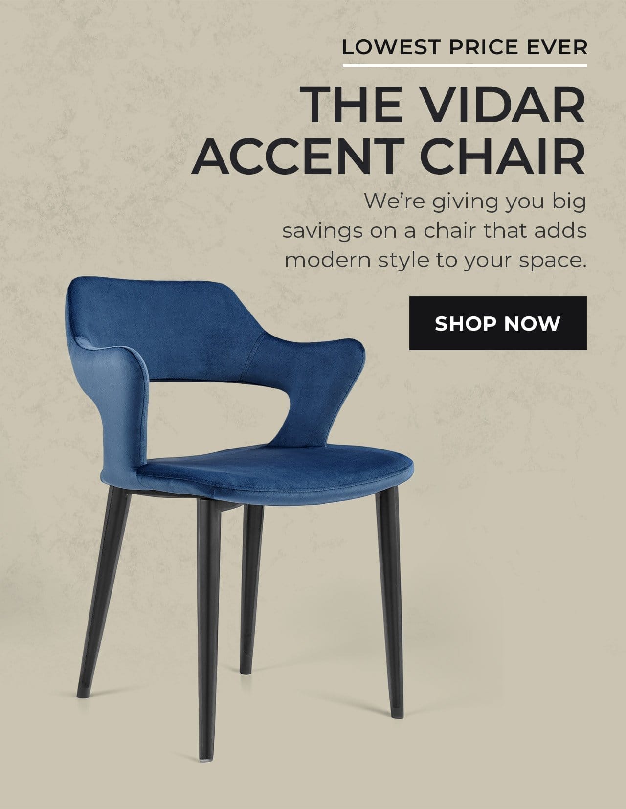 The Vidar Accent Chair | SHOP NOW