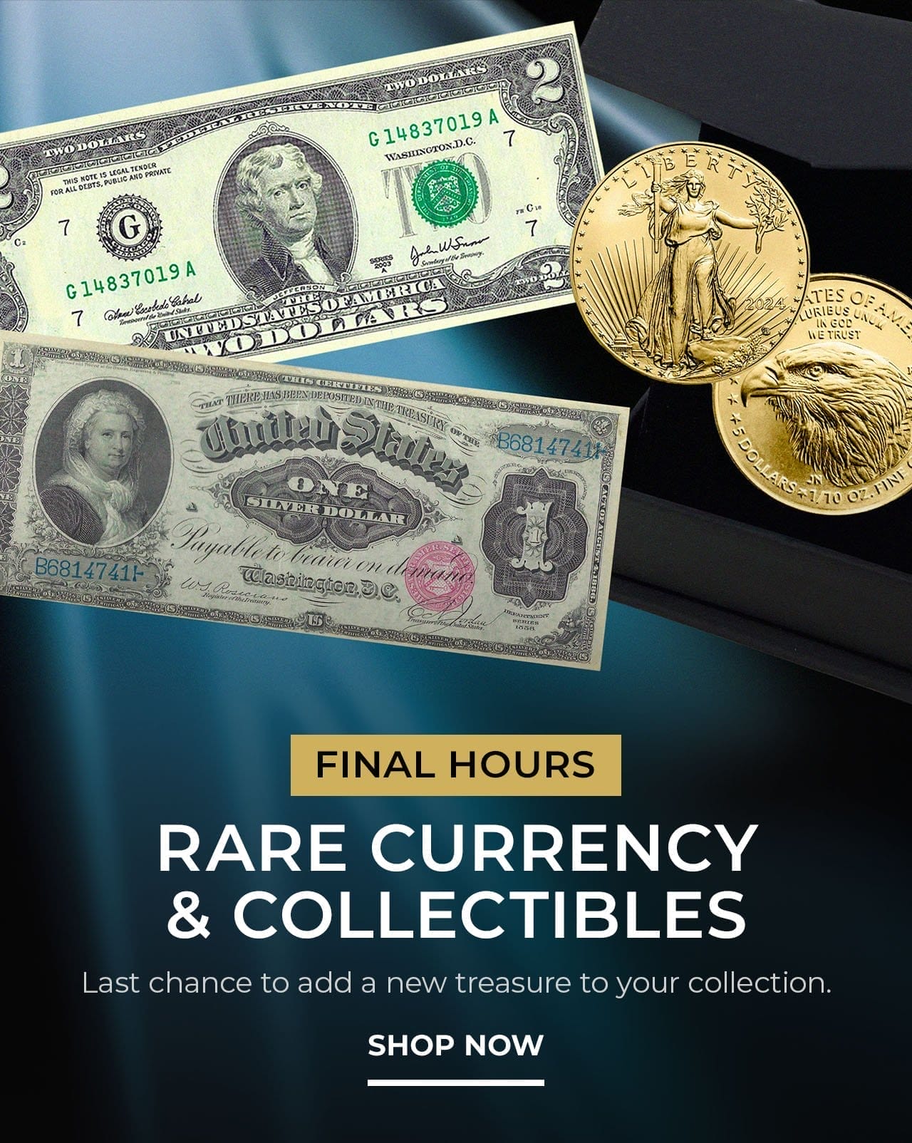 Rare Currency & Collectibles | SHOP NOW