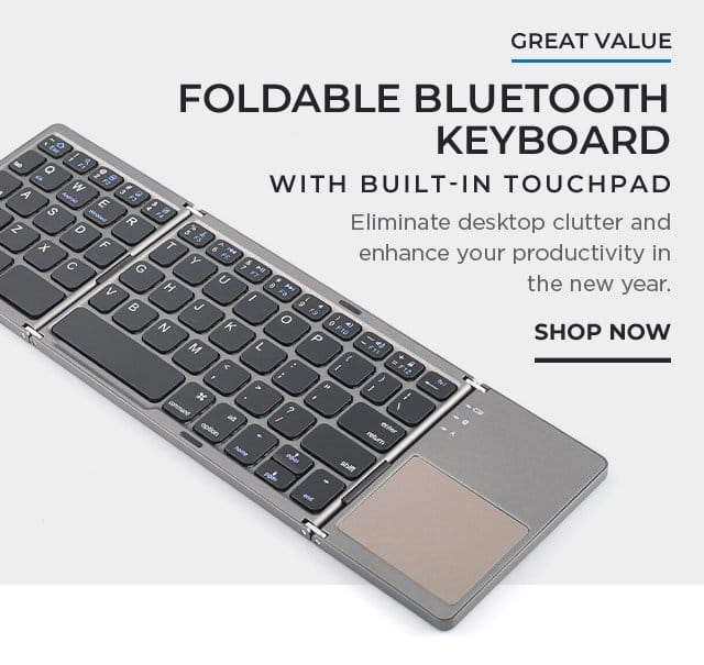 Foldable Bluetooth Keyboard | SHOP NOW