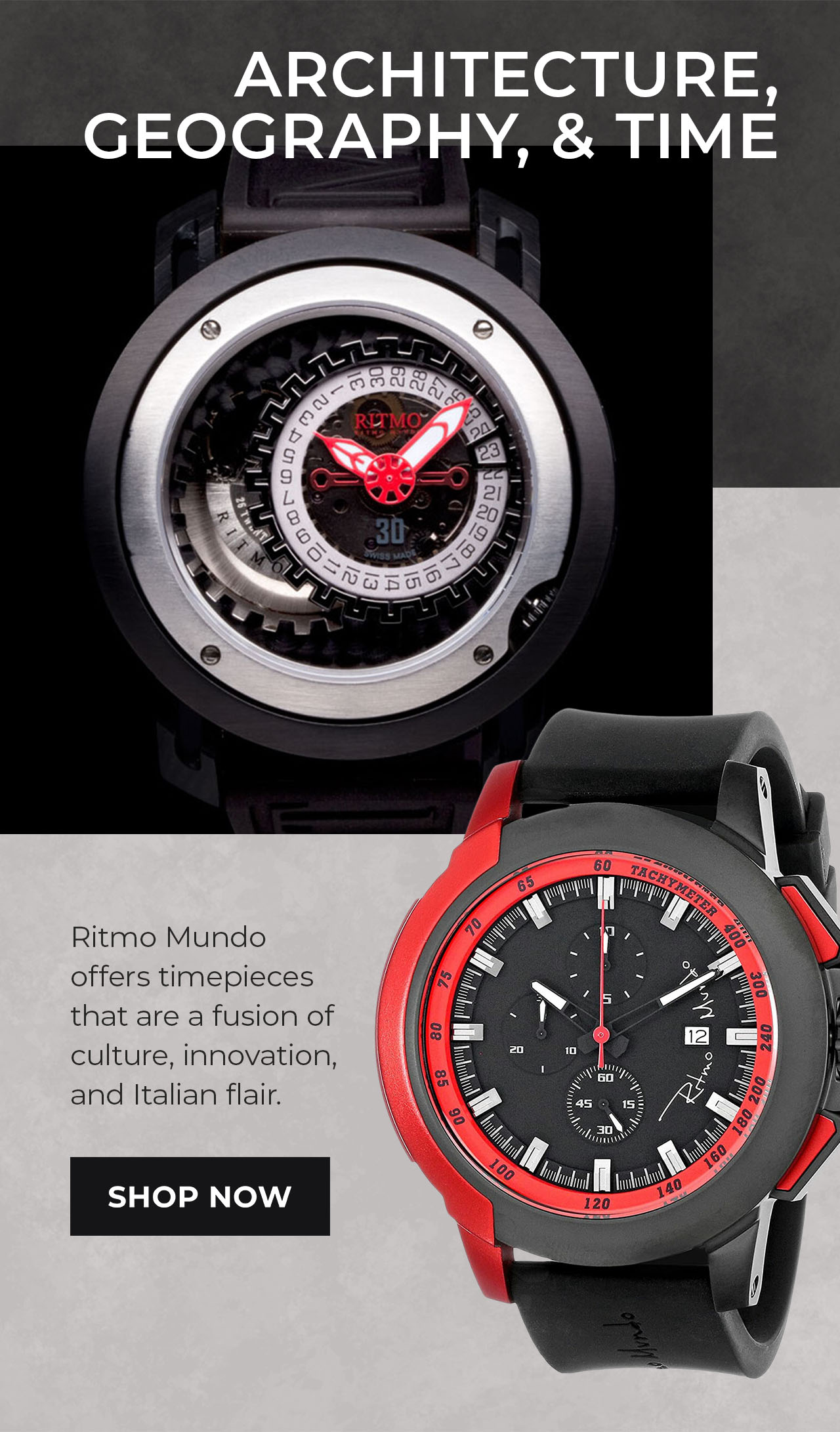 Ritmo Mundo Italian Timepieces | SHOP NOW