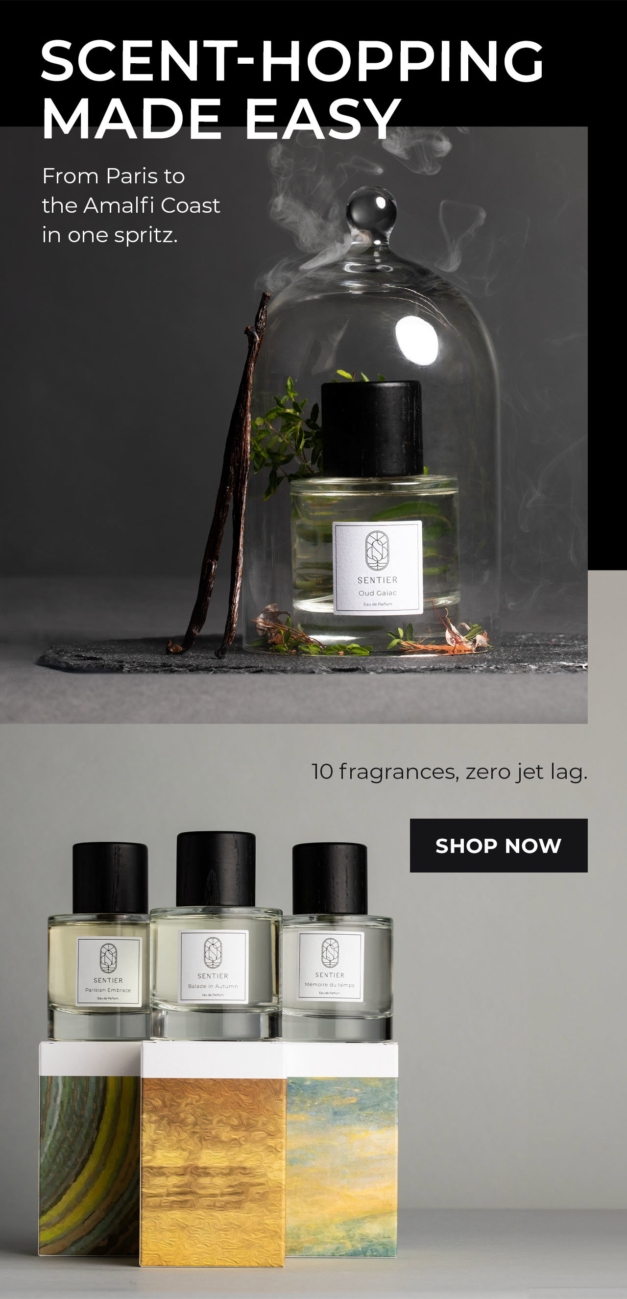 Sentier Fragrances | SHOP NOW