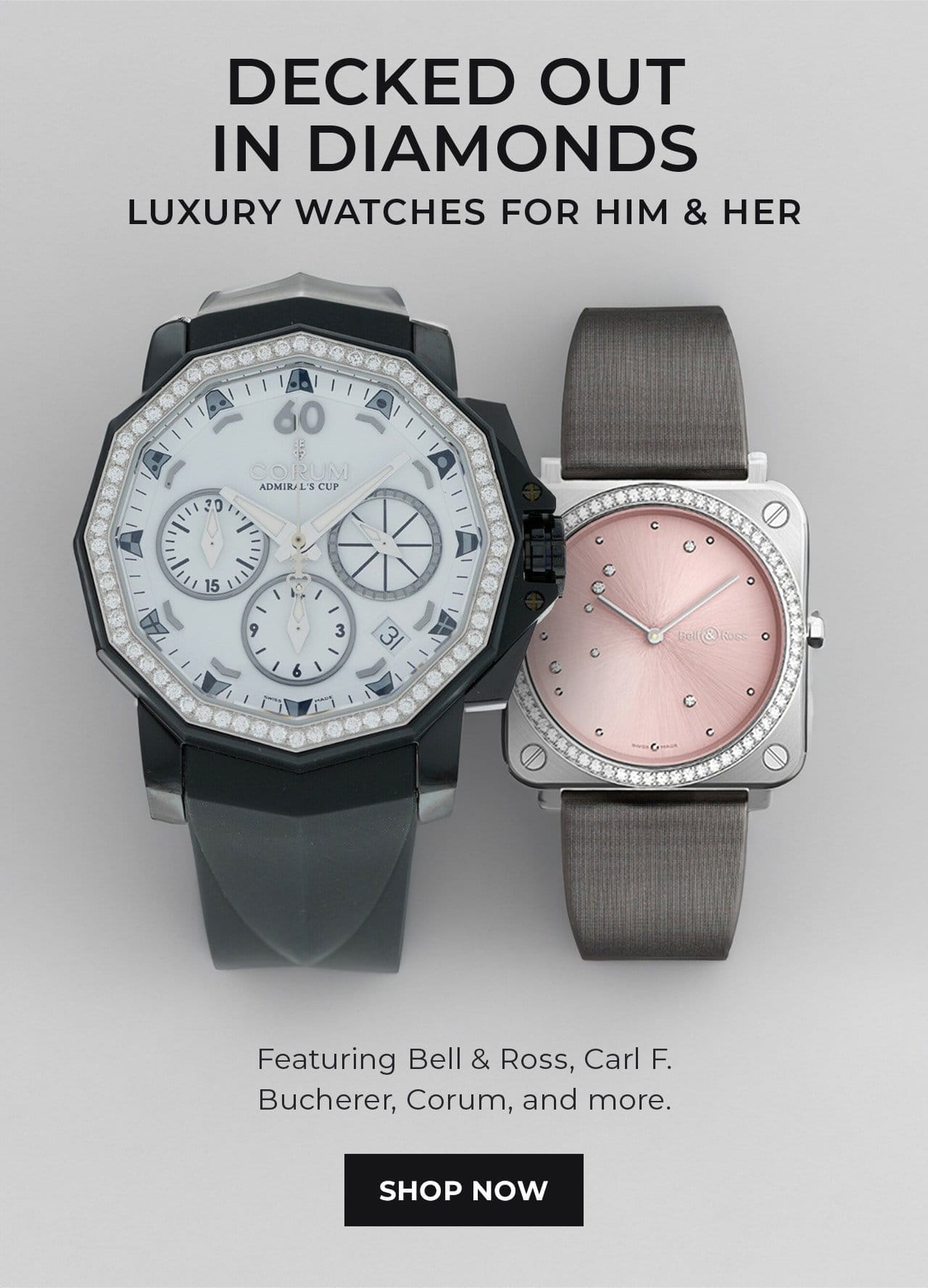 Luxury Watches For Him & Her | SHOP NOW