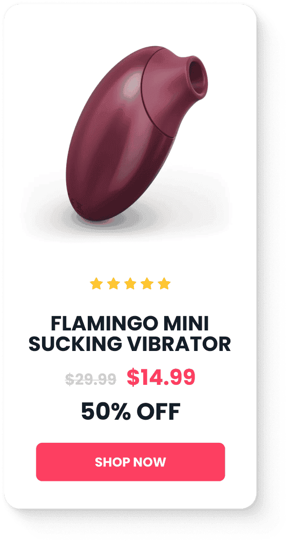 Flamingo Mini Sucking Vibrator