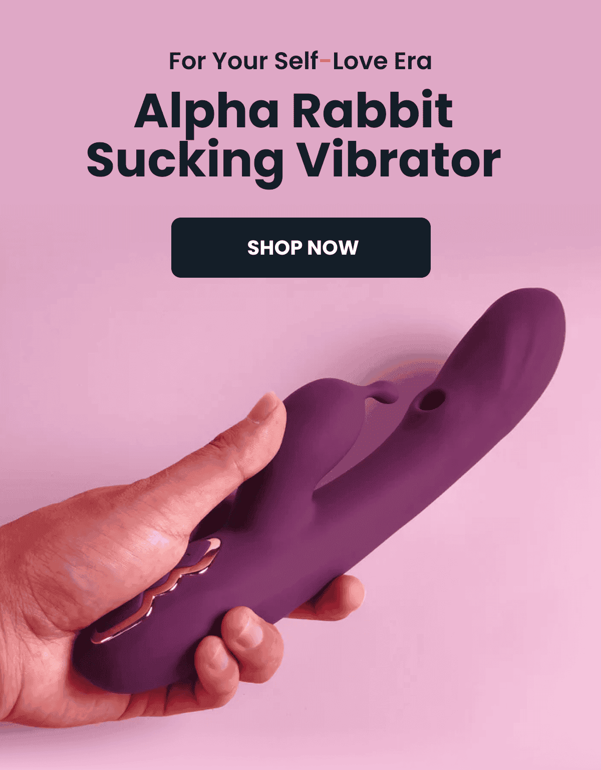 Alpha Rabbit Sucking Vibrator