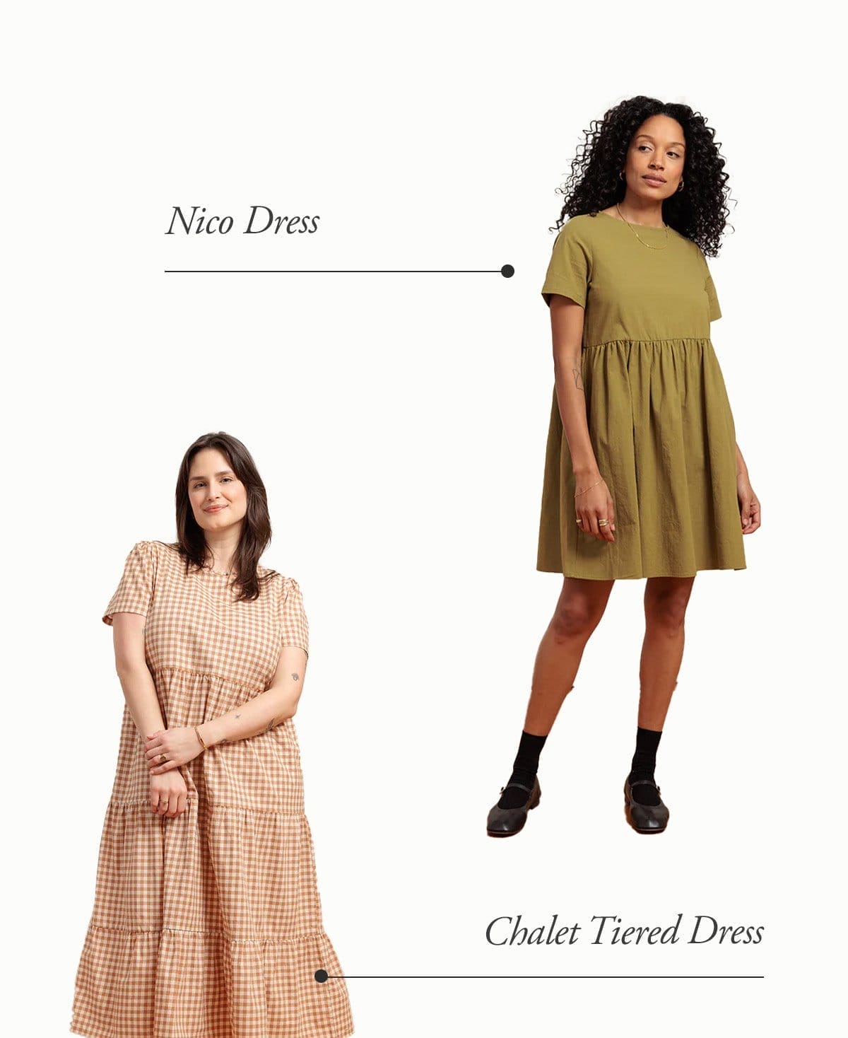 Nico Dress, Chalet Tiered Dress