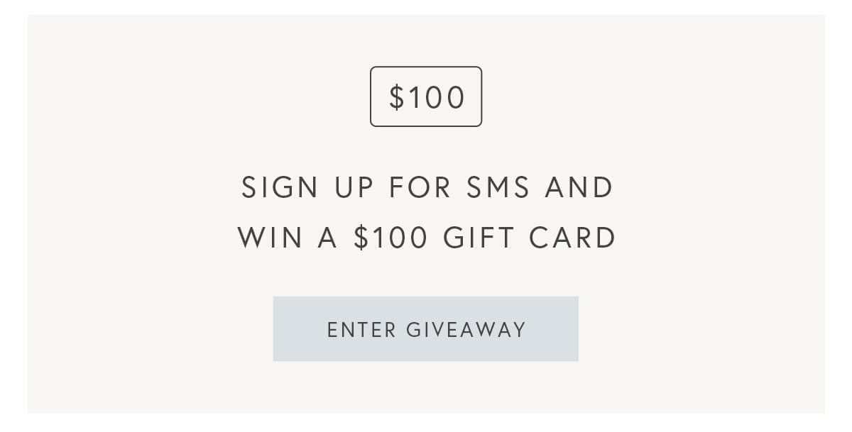 Win a \\$100 gift card