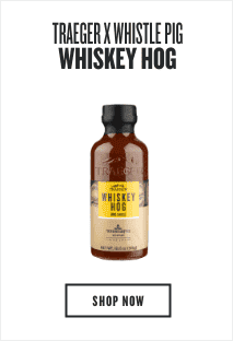 Shop Traeger X Whistlepig Products today