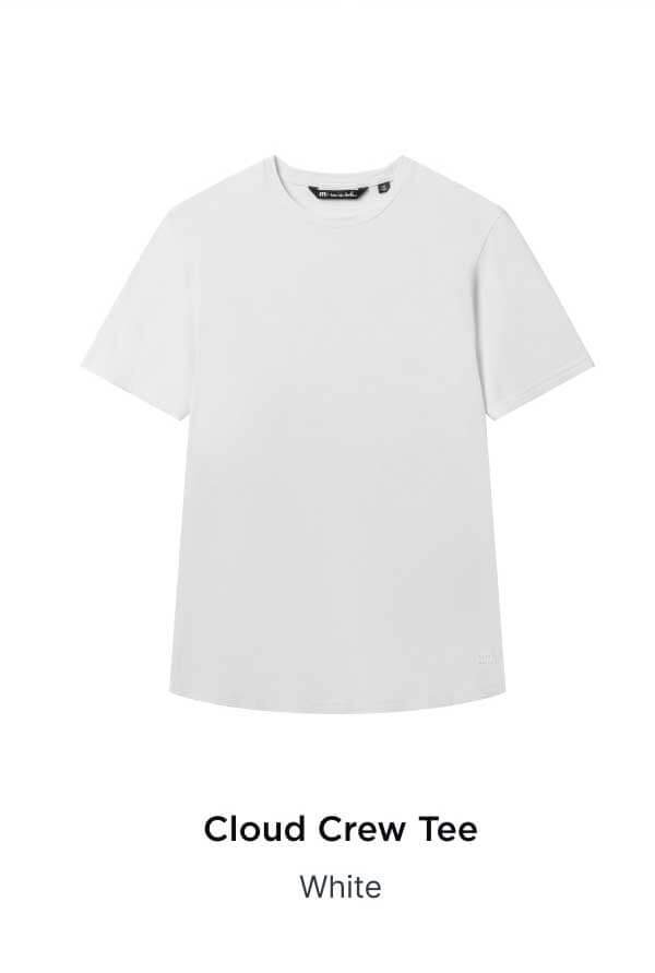 Cloud Crew Tee White