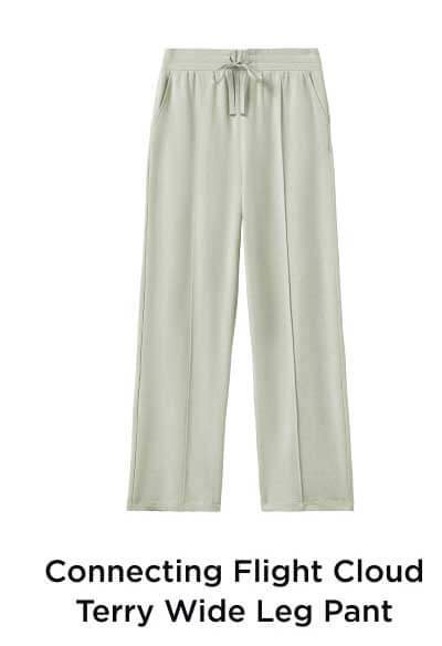 Connecting Flight Cloud Terry Wide Leg Pant