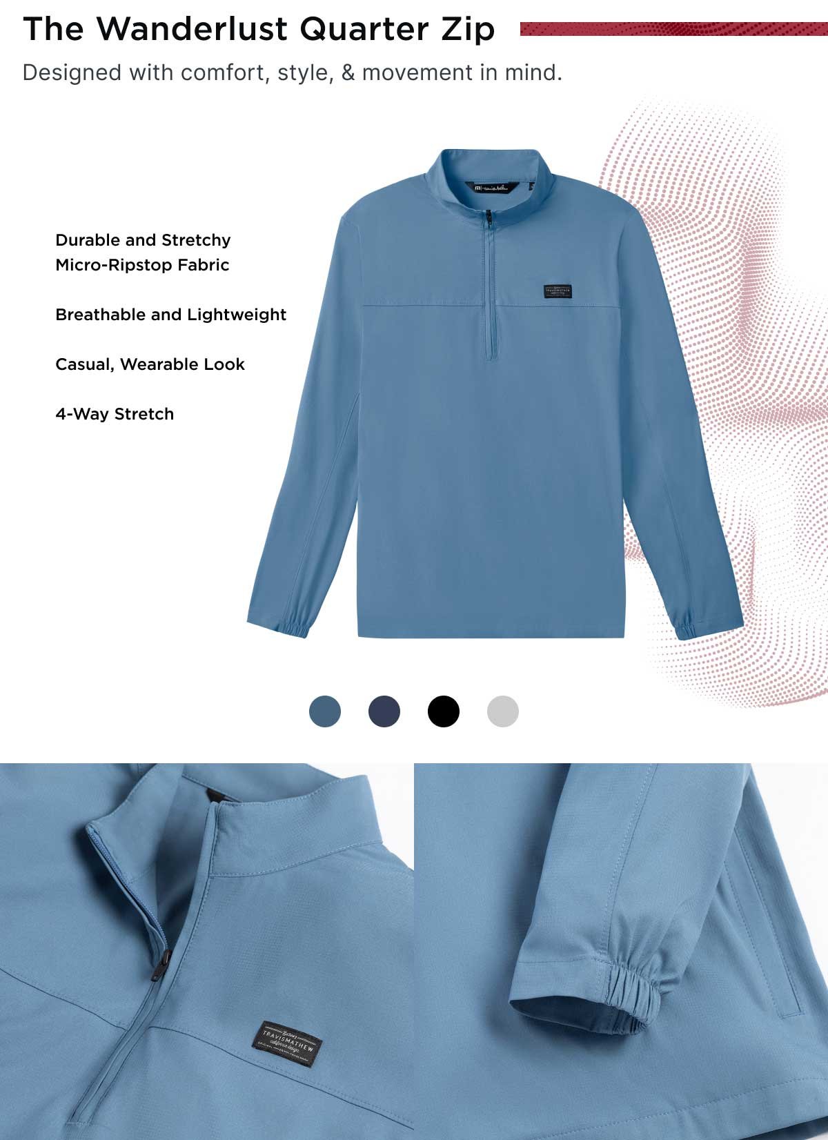 Shop Wanderlust Quarter Zip