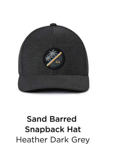 Sand Barred Snapback Hat