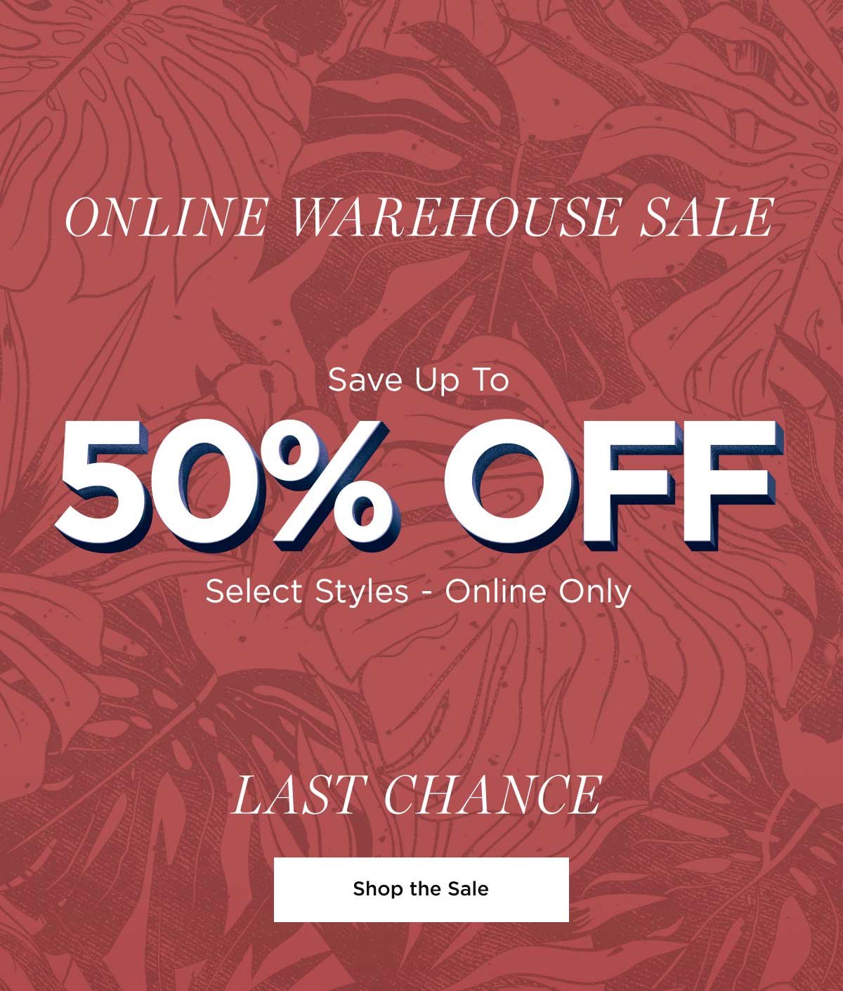 Online Warehouse Sale