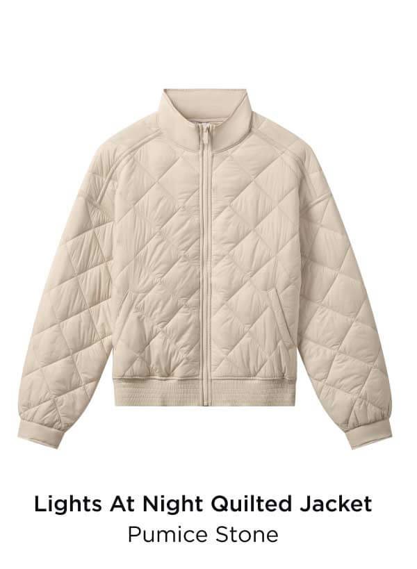 Lights at Night Quilted Jacket