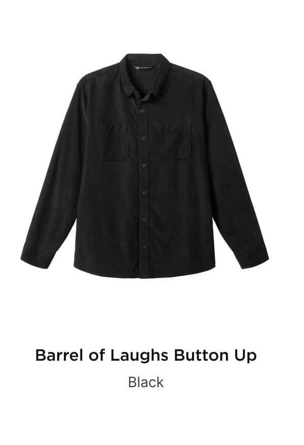 Barrel of Laughs Button Up