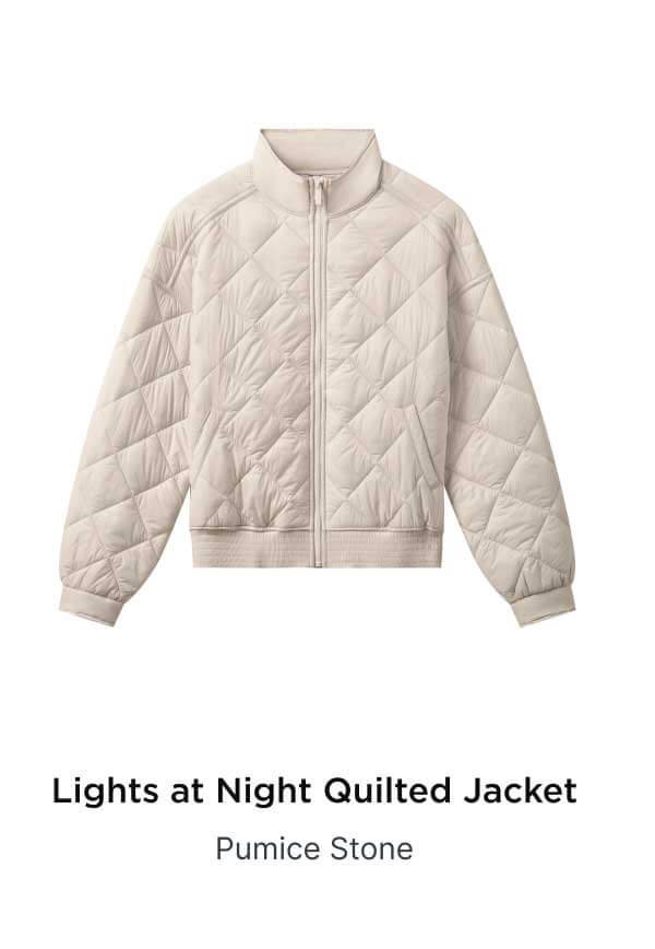 Lights at Night Quilted Jacket