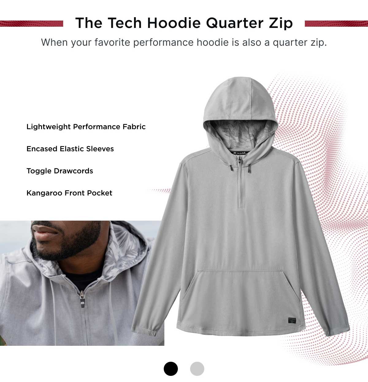 Shop Tech Hoodie Quarter Zip