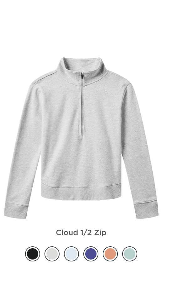 Cloud 1/2 Zip