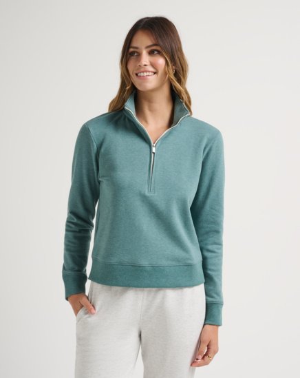 CLOUD FLEECE HALF ZIP