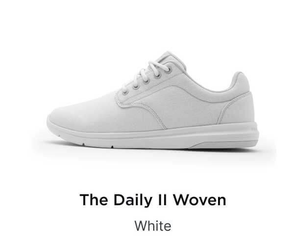 The Daily II Woven White