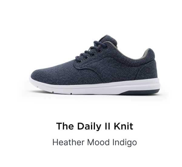 The Daily II Knit Heather Mood Indigo