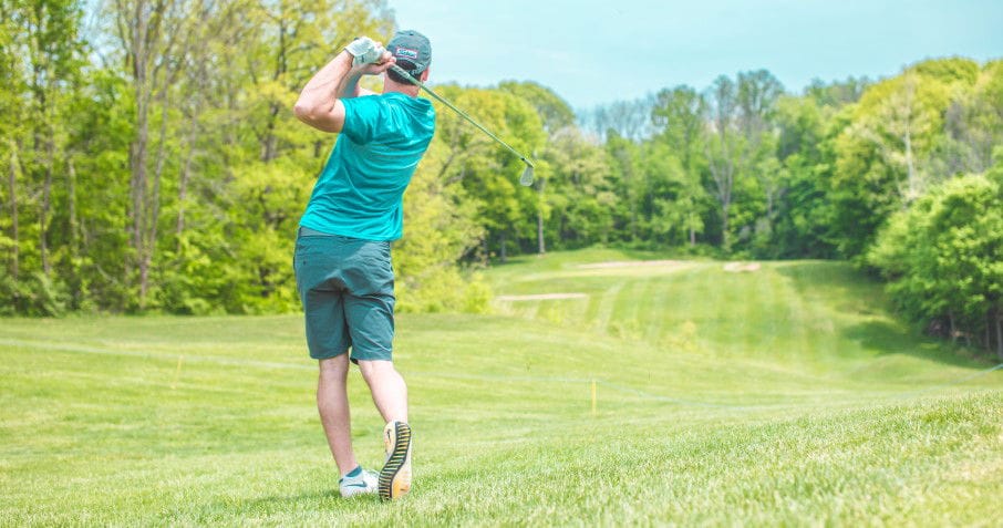 Adding insoles to your golf shoes can improve your game.