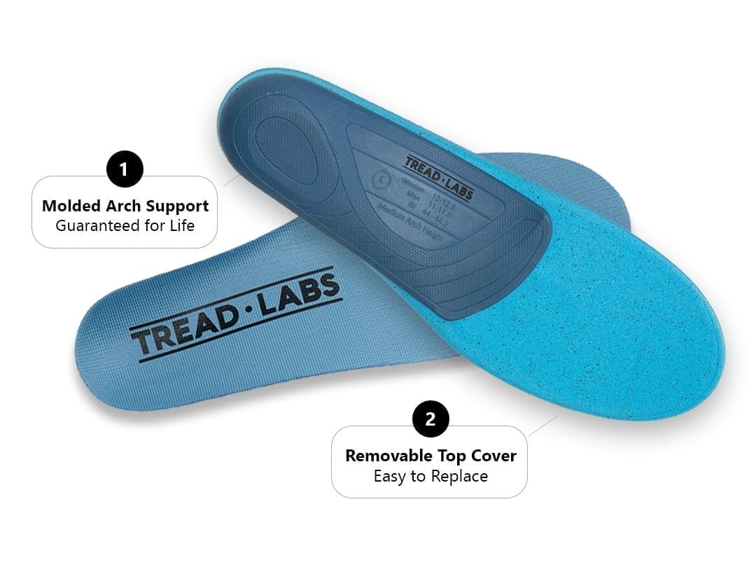 Insoles can help tremendously with pain caused by heel spurs.