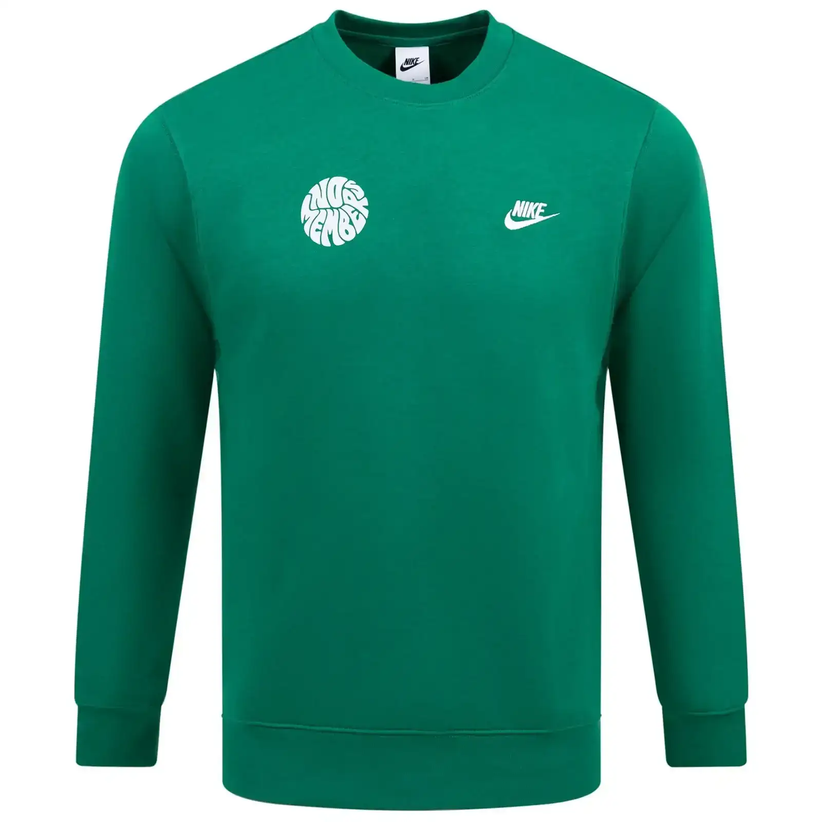 Image of No Members x Nike Golf Club Crew Neck Green - SU24