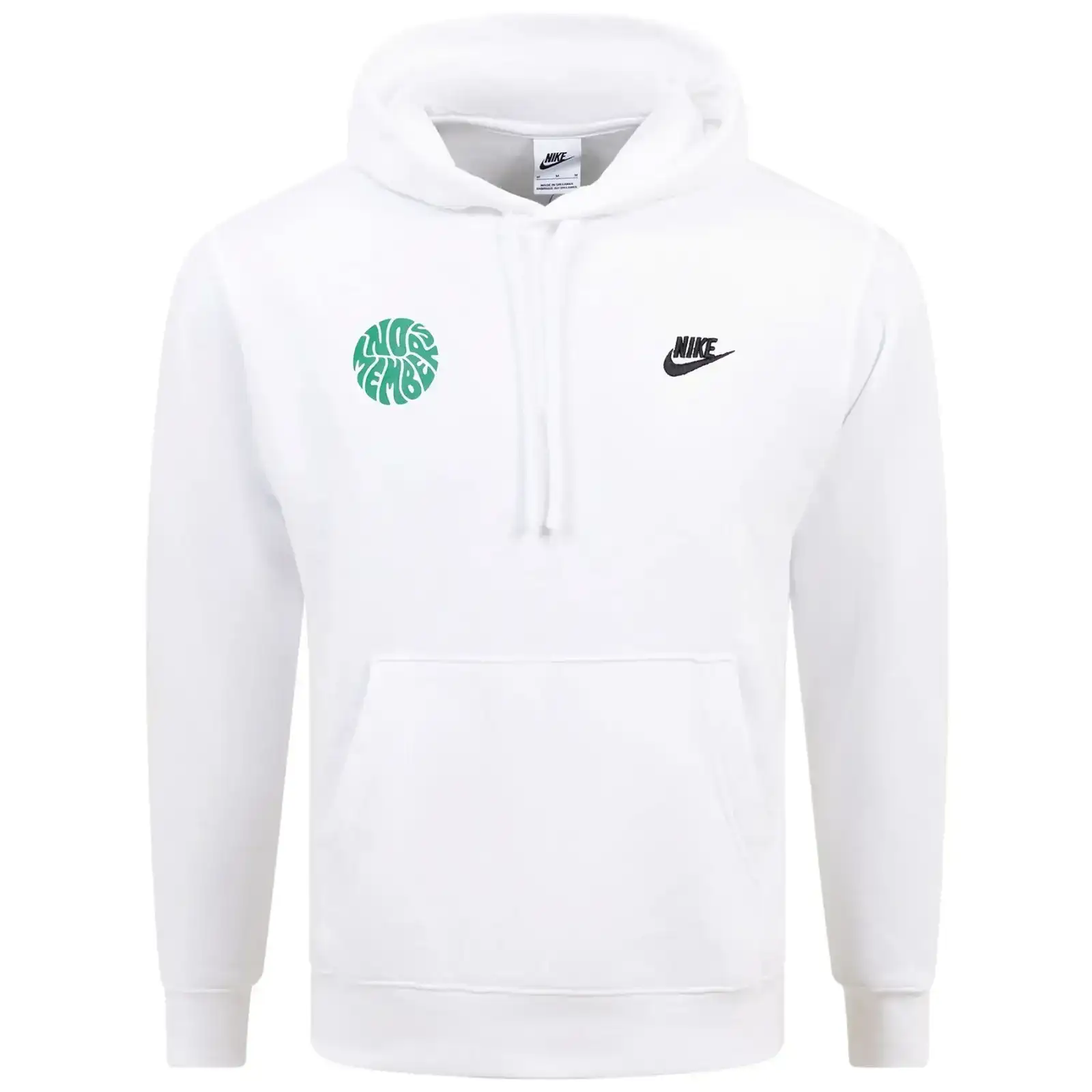 Image of No Members x Nike Golf Club Fleece Hoodie White - SU24