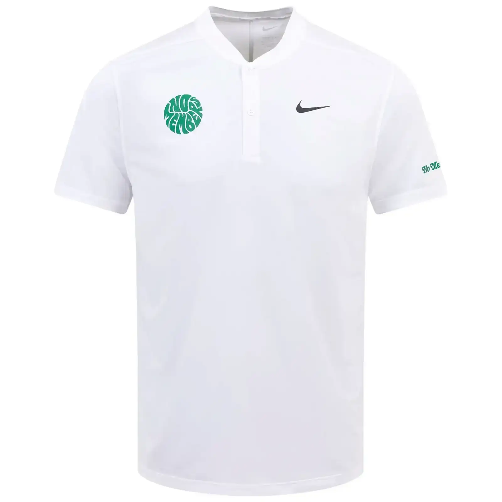 Image of No Members x Nike Victory Blade Polo White - SU24