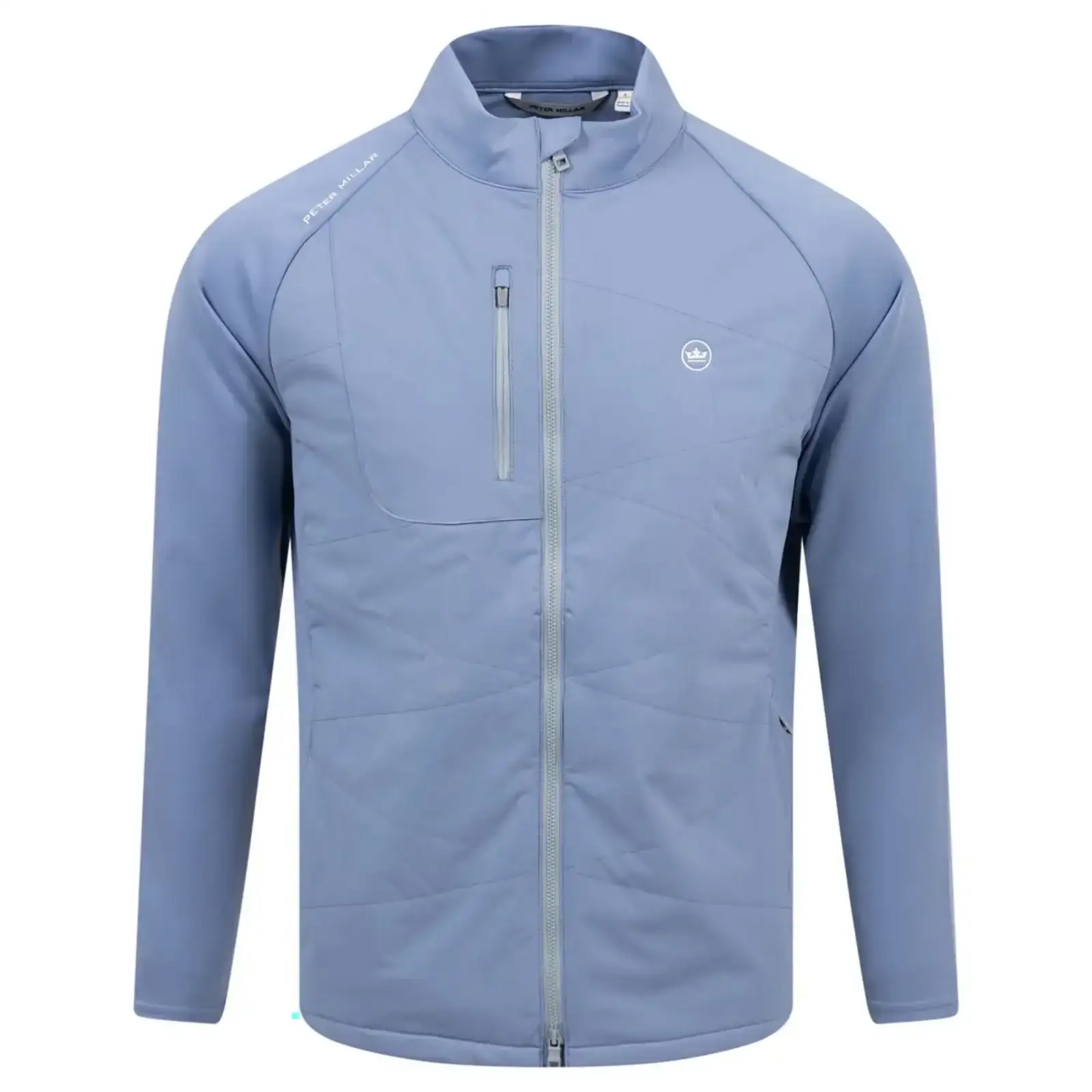 Image of Endeavor Classic Fit Hybrid Jacket Infinity Blue - SS24