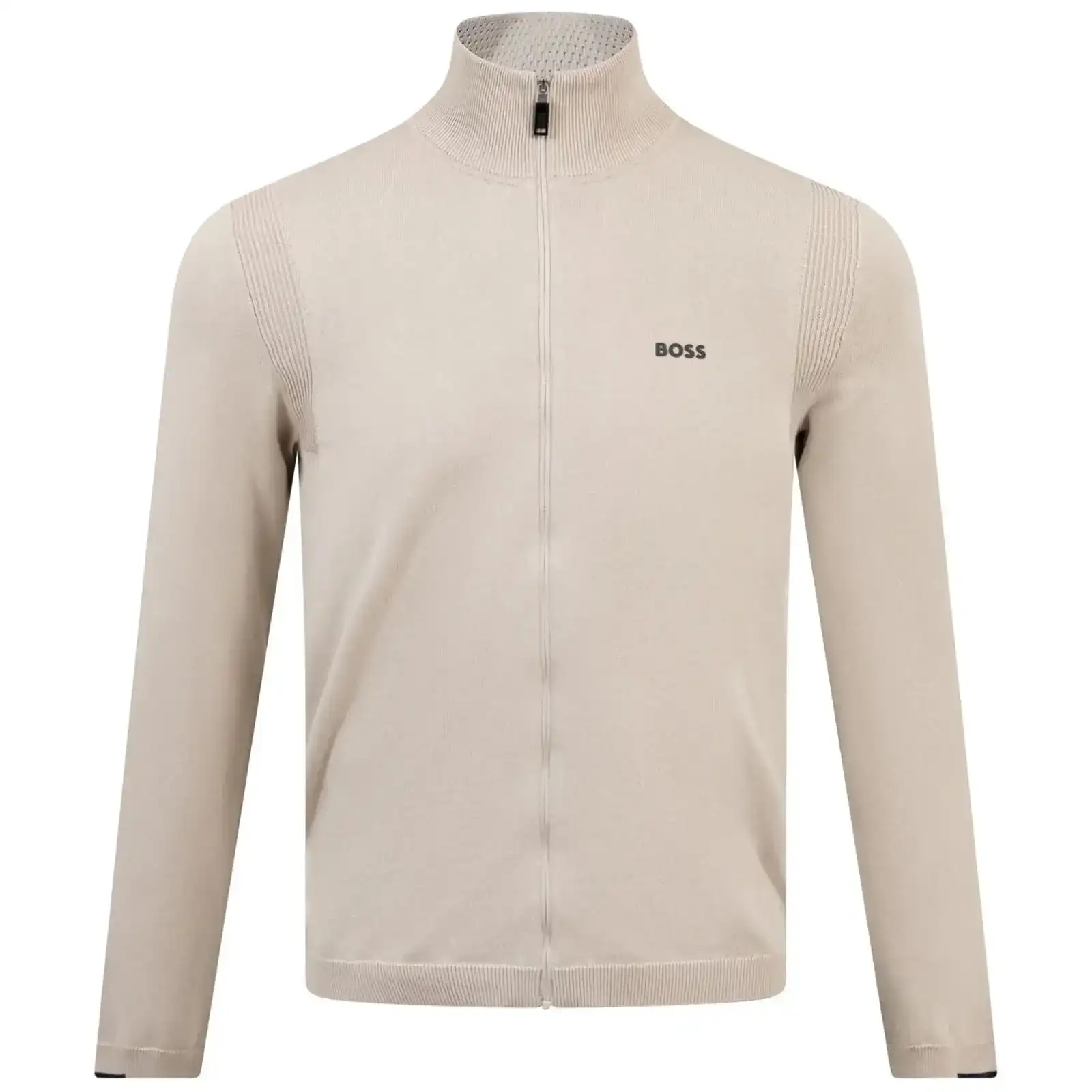 Image of Ever-X Full Zip Knit Light Beige - SS24