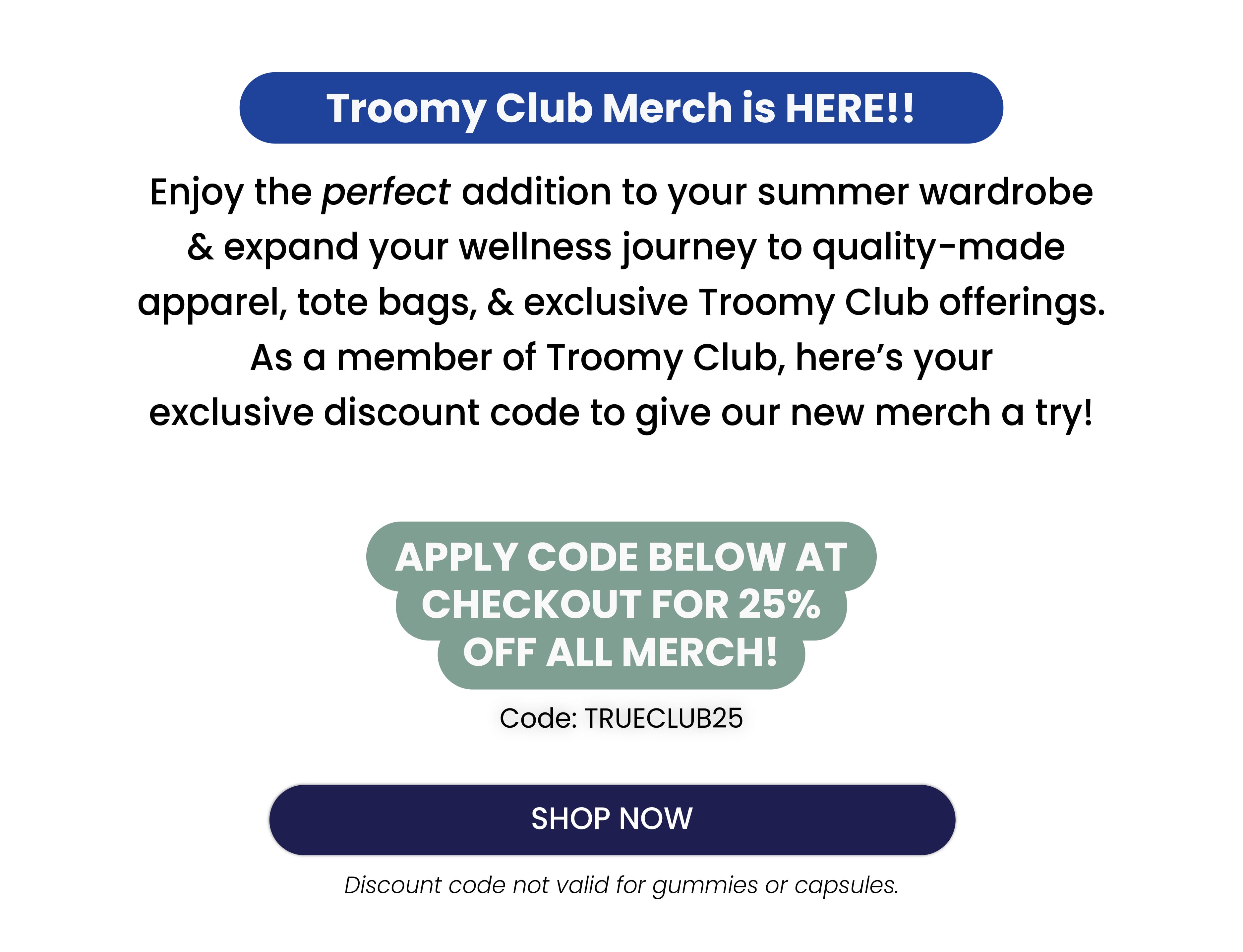 Troomy Merch - Merchandise - Long Sleeve - Hoodies - Crew Neck