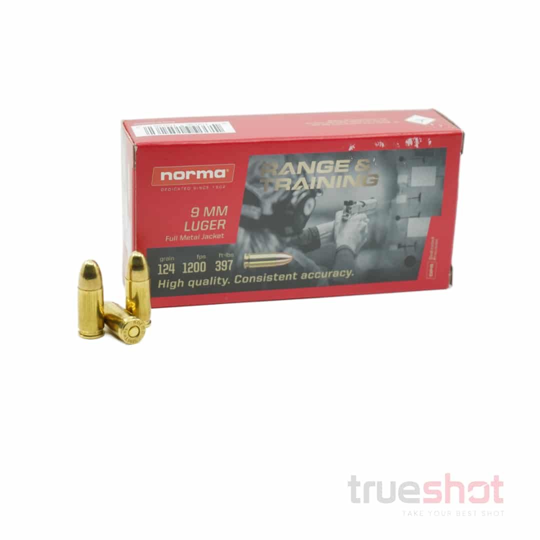 Image of Norma - 9mm - 124 Grain - FMJ