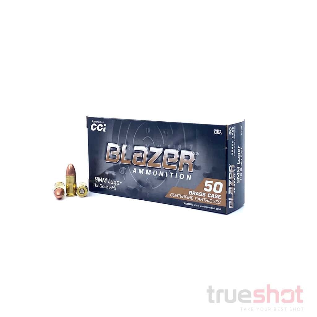 Image of CCI - Blazer - 9mm - 115 Grain - FMJ