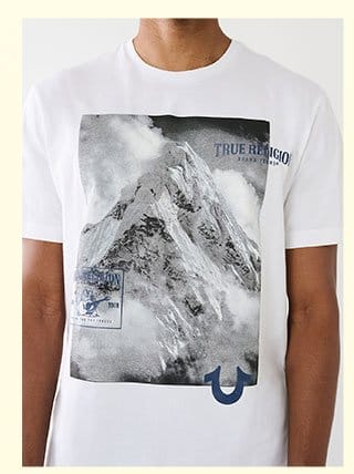 SHOP MOUNTAIN GRAPHIC RELAXED TEE