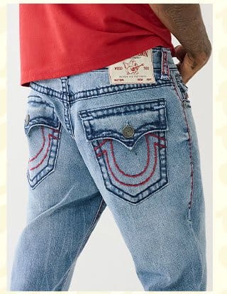 SHOP RICKY SUPER T FLAP STRAIGHT JEAN