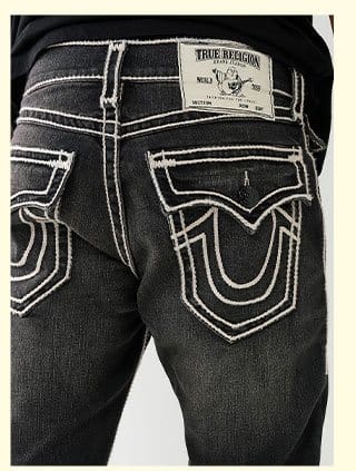 SHOP RICKY ROPE STITCH STRAIGHT JEAN