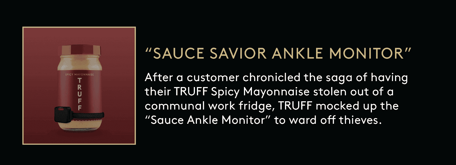 Sauce Savior Ankle Monitor