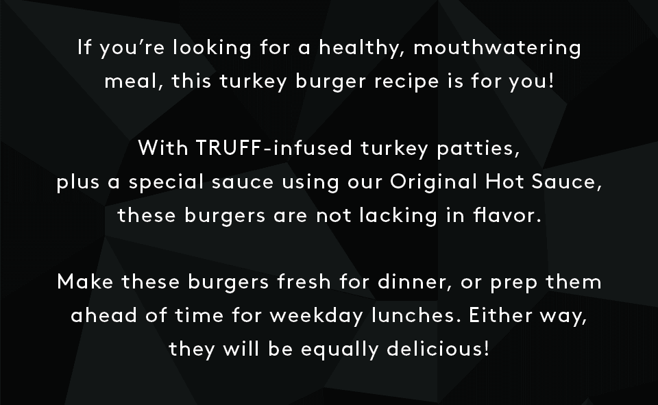 Turkey Burger Description