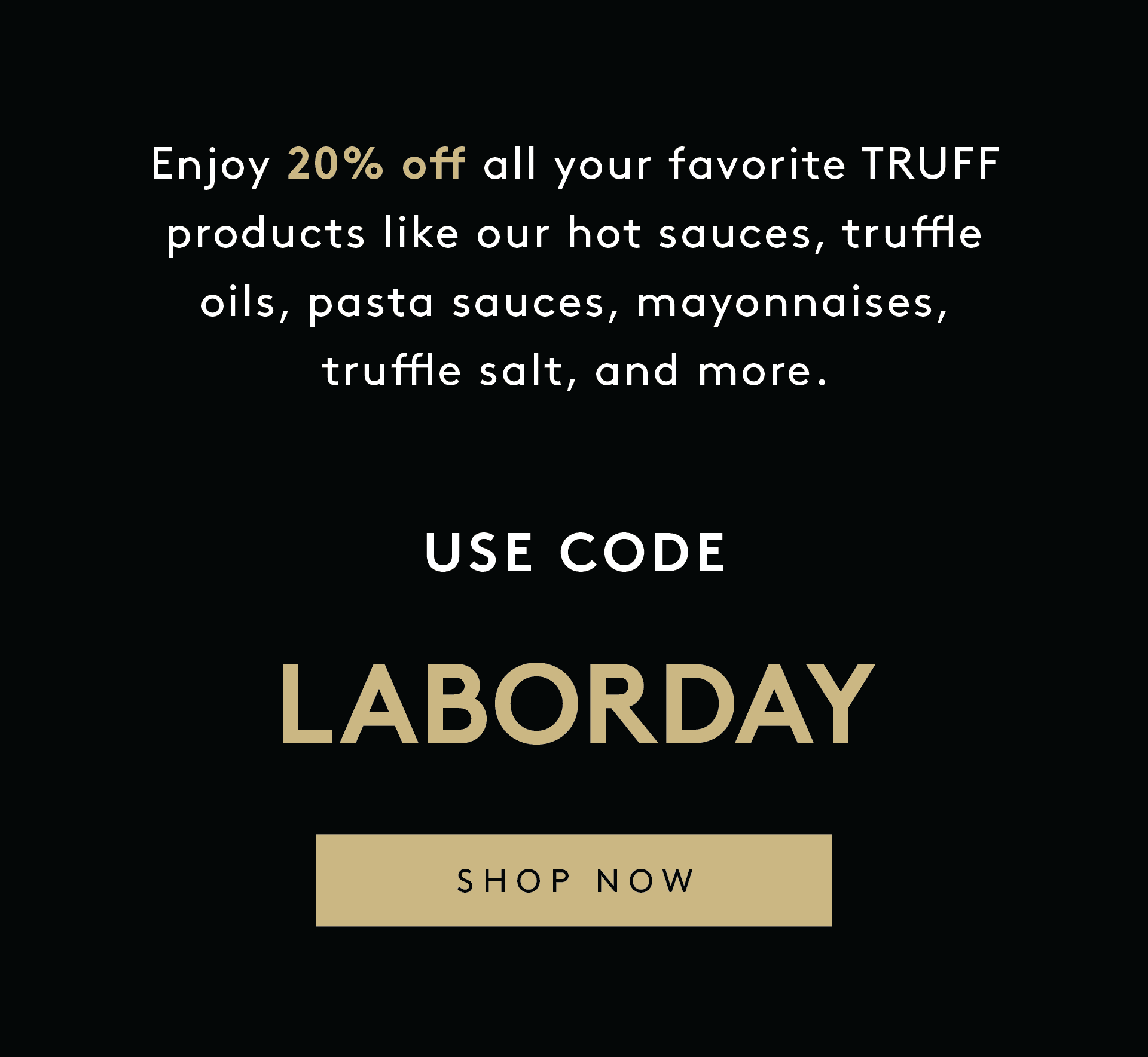 Labor Day Sale