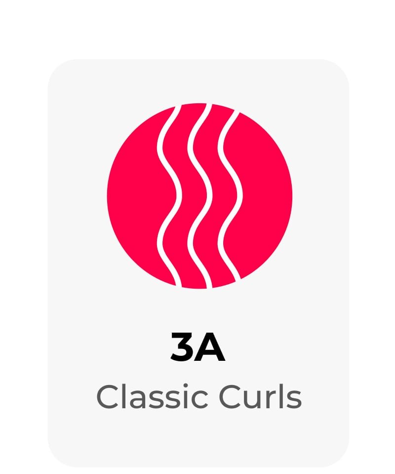 3A classic curls