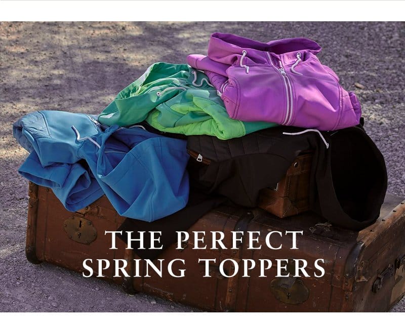 The perfect spring toppers.