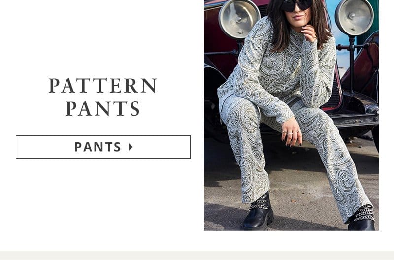 Pattern Pants