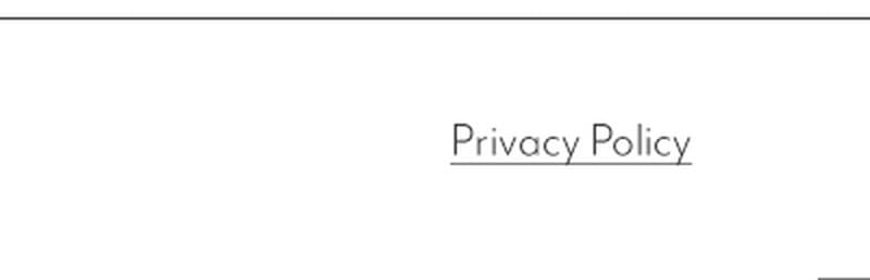 Privacy Policy