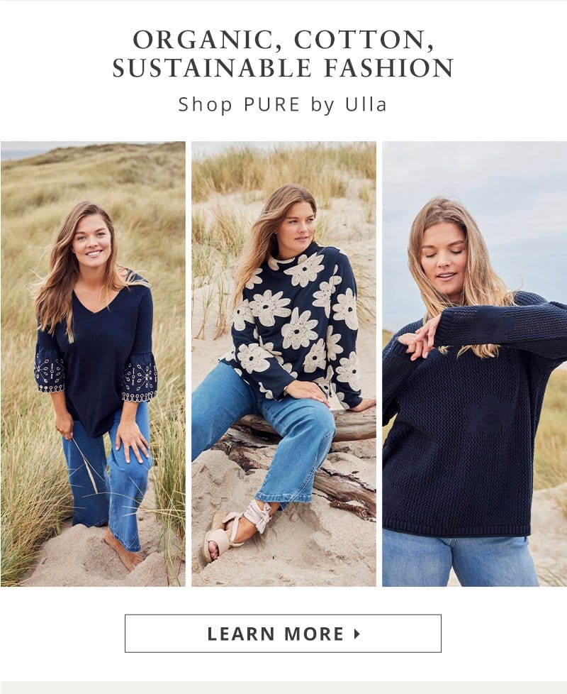 Organic, cotton, sustainable fashion.