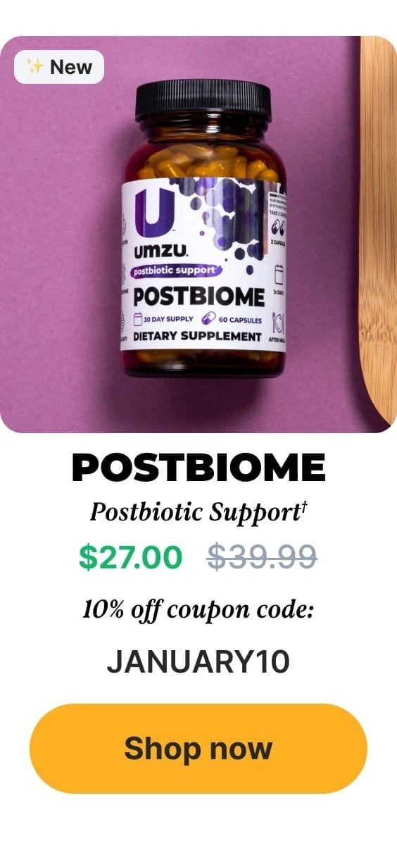 Postbiome Postbiotic Support