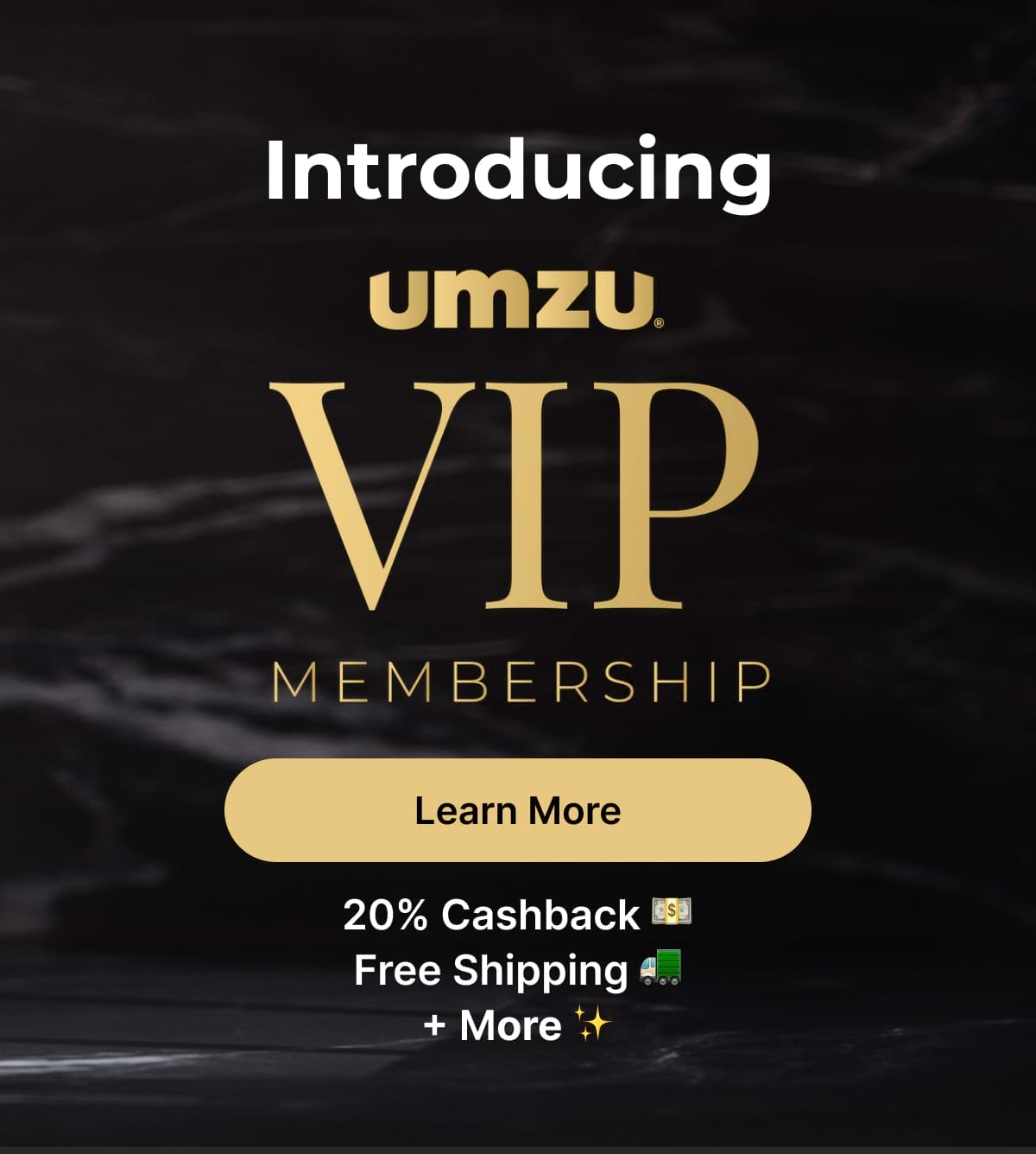 Introducing UMZU VIP Membership