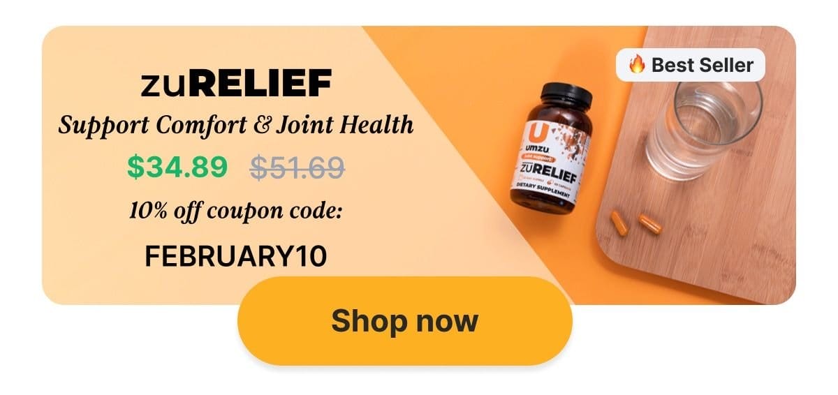 zuRELIEF - Support Comfort & Joint Health