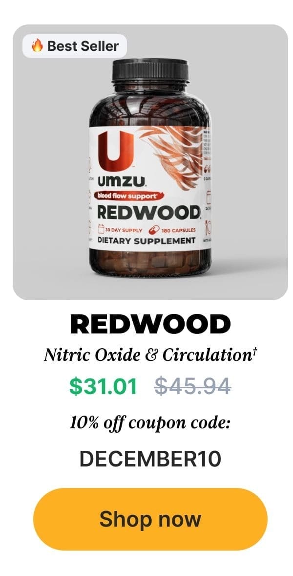 Redwood for Nitric Oxide & Circulation